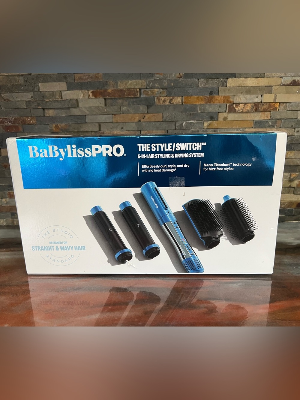 BaBylissPro Style/Switch 5in1 Air Styling & Drying System Straight & Wavy Hair